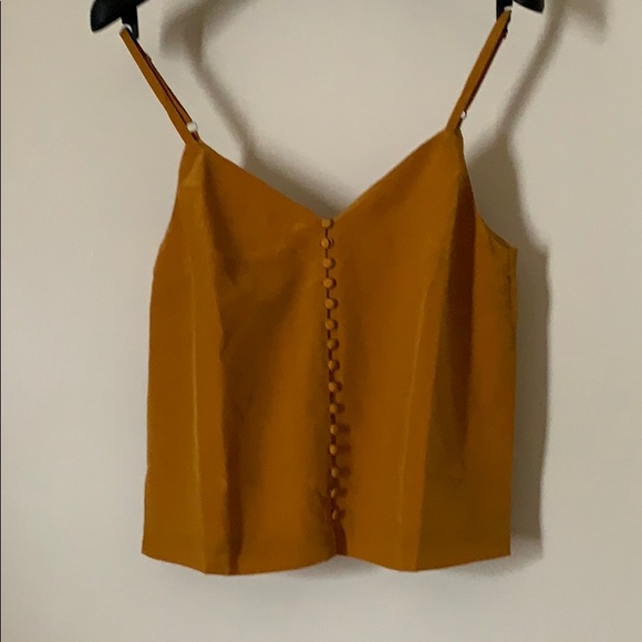 Madewell Tops - Madewell Silk Button-Down Cami